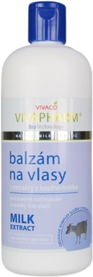 VivaPharm Kozí balzam na vlasy 400 ml