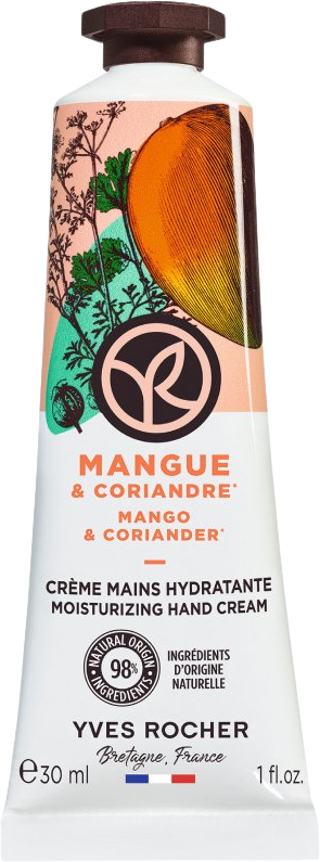 Yves Rocher Krém na ruky Mango & koriander 30 ml