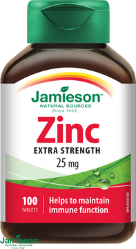 Jamieson Zinc 25 mg 100 tabliet