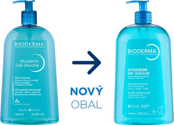 Bioderma Atoderm Sprchový gél 1 l