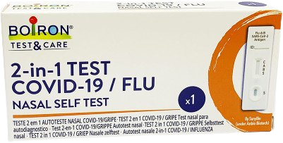 Anti-Covid Test&Care 2-in-1 COVID-19/FLU nosový samodiagnostický test 1 ks