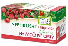 Fytopharma Brusnice bylinný čaj na močové cesty 20 x 1.5 g