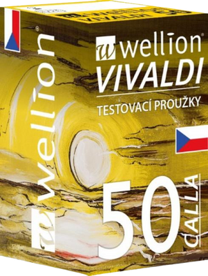 Wellion Testovacie prúžky Calla 50 ks
