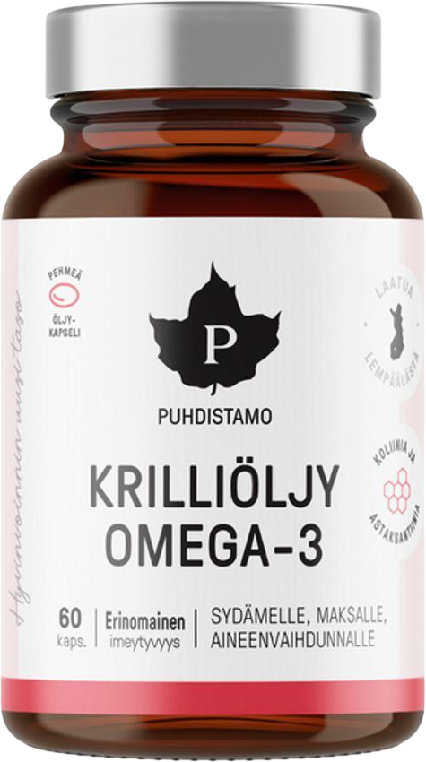 Puhdistamo Super Omega-3 60 kapsúl