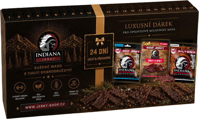 Indiana Jerky Adventný kalendár 24 ks