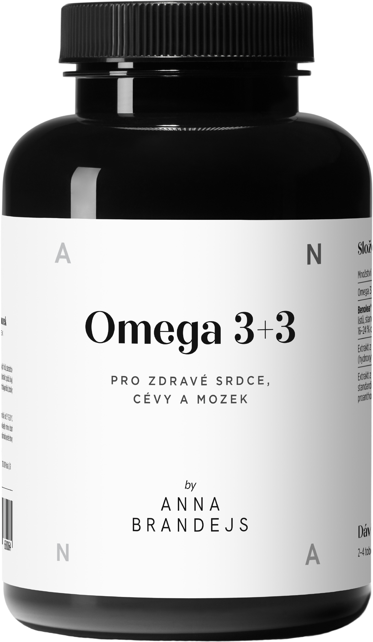 ANNA BRANDEJS Omega 3+3 90 tvrdých kapsúl