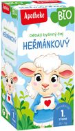 Apotheke Bio detský bylinný čaj rumančekový 20 x 1 g