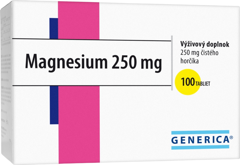 Generica Magnesium 250 mg 100 tabliet