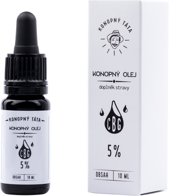 I am CBD Konopný olej 5% 10 ml