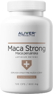 Aliver Nutraceutics Maca Peruánska Strong 120 kapsúl