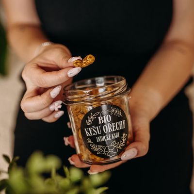 Natu Darčekový set BIO kešu orechov deluxe I., 2 x 160 g