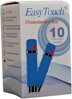 EasyTouch Prúžky cholesterol 10 ks