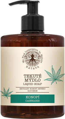 Natava Tekuté mydlo Konope 500 ml