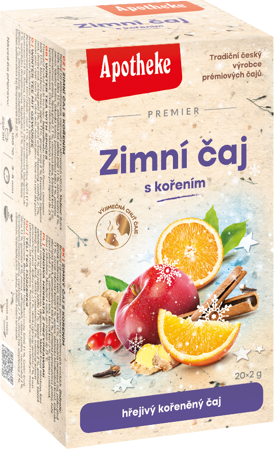Apotheke Premier selection Zimný čaj s korením 20 x 2 g
