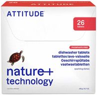Attitude Tablety do umývačky riadu bez fosfátov 26 ks