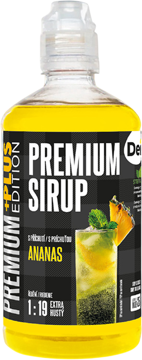 DEI Prémiový Plus sirup ananás 485 ml