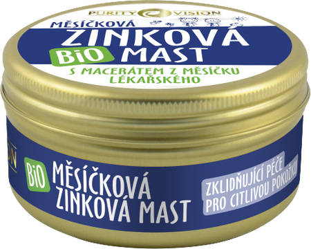 Purity Vision Bio Nechtíková Zinková masť 150 ml