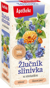 Apotheke Bylinný čaj na žlčník a slinivku 20 x 1.5 g