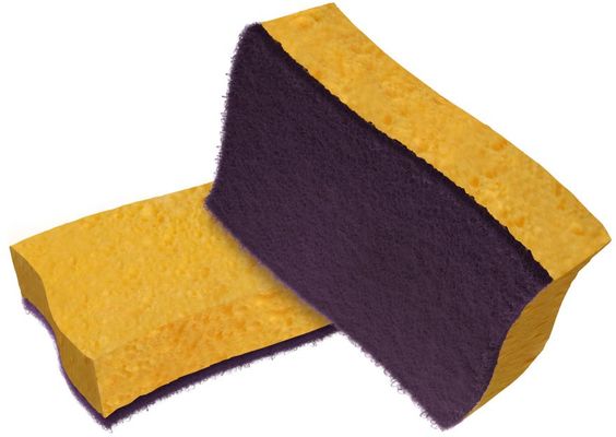 3M Scotch-Brite® Extreme Cellulose hubky, extrémne savé, dlhotrvajúce 2 ks