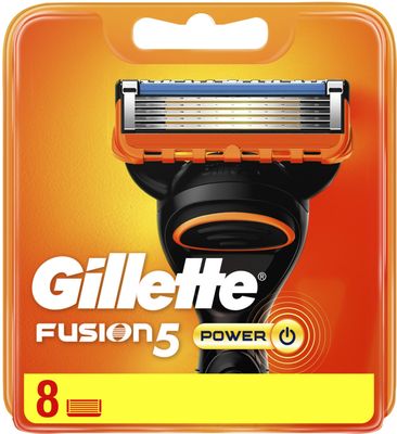 Gillette Fusion Power Náhradné hlavice 8 ks