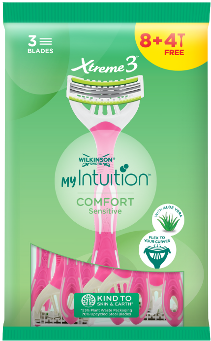 Wilkinson Sword MY Intuition comfort sensitive jednorazový holiaci strojček 12 ks