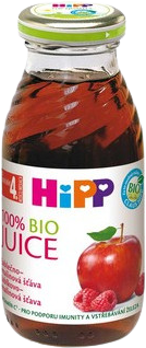 HiPP BIO Jablkovo - malinová šťava 200 ml