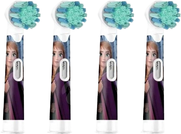 Oral-B Kids Ledové Království 2 Kartáčkové Hlavy Pro Elektrický Kartáček 4 ks