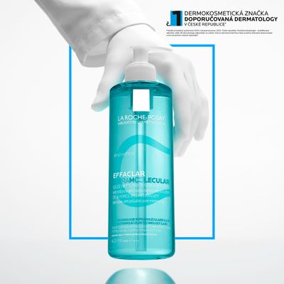 La Roche-Posay Effaclar Supramolecular Matujúci čistiaci gél na mastnú pleť 400 ml