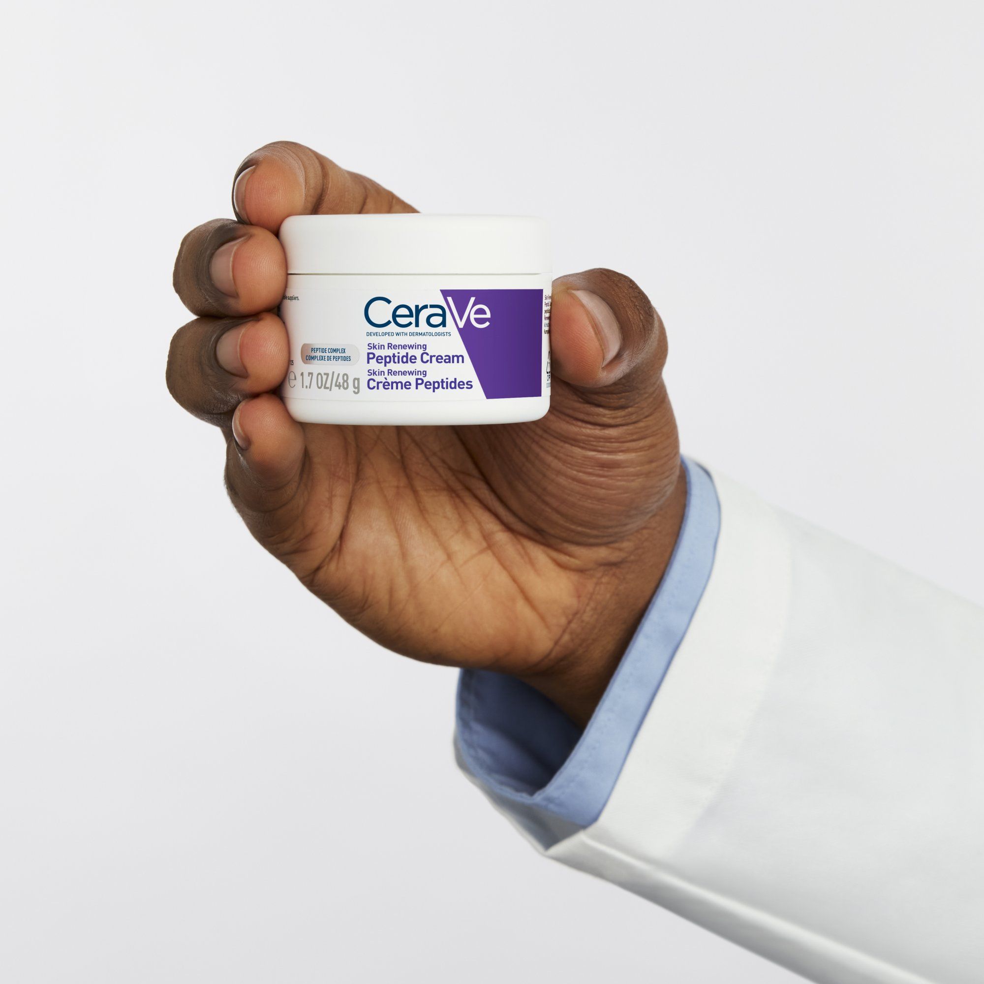 CeraVe peptidový krém pre obnovu pleti s 3 esenciálnymi ceramidmi a niacínamidom 48 ml