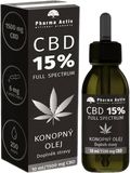 Pharma Activ Konopný olej CBD 15% 1500 mg 10 ml