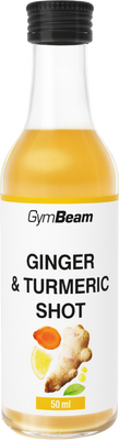 GymBeam Zázvorový shot s kurkumou 50 ml