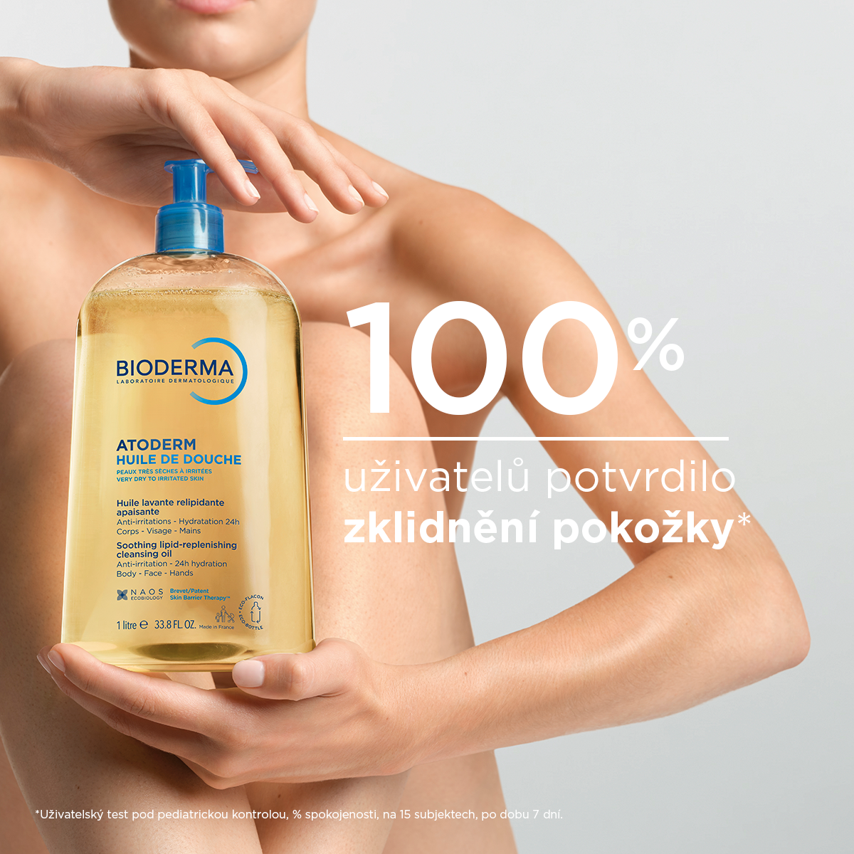 Bioderma Atoderm Sprchový olej pre veľmi suchú až atopickú pokožku 1 l