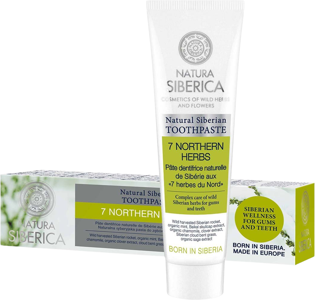 Natura Siberica Prírodná sibírska zubná pasta - 7 sibírskych bylín 100 g