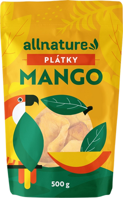 Allnature Sušené Mango exclusive 500 g