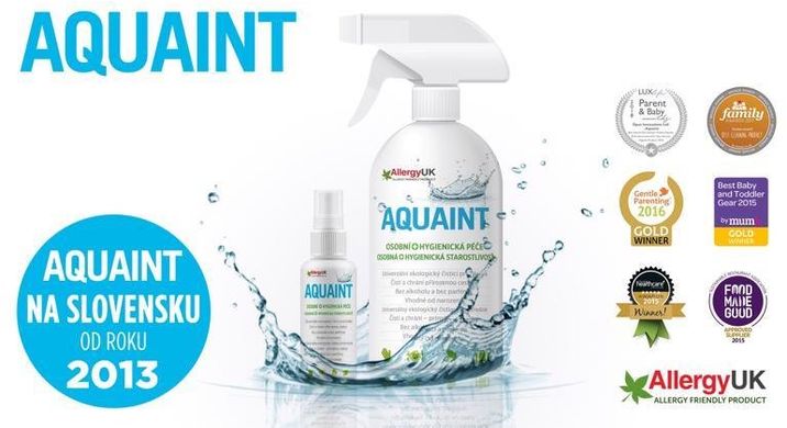 Aquaint 100% ekologická čistiaca voda 50 ml