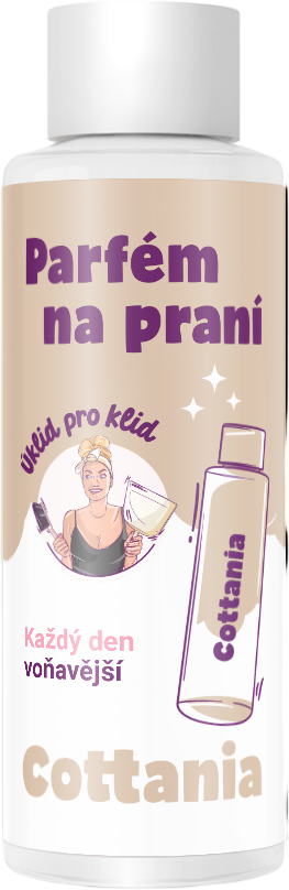 Úklid pro klid Parfém na pranie Cottania 100 ml