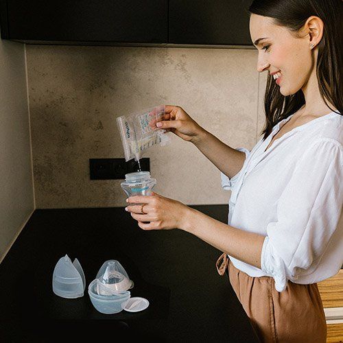 BabyOno Sáčky na materské mlieko 180 ml, 30 ks