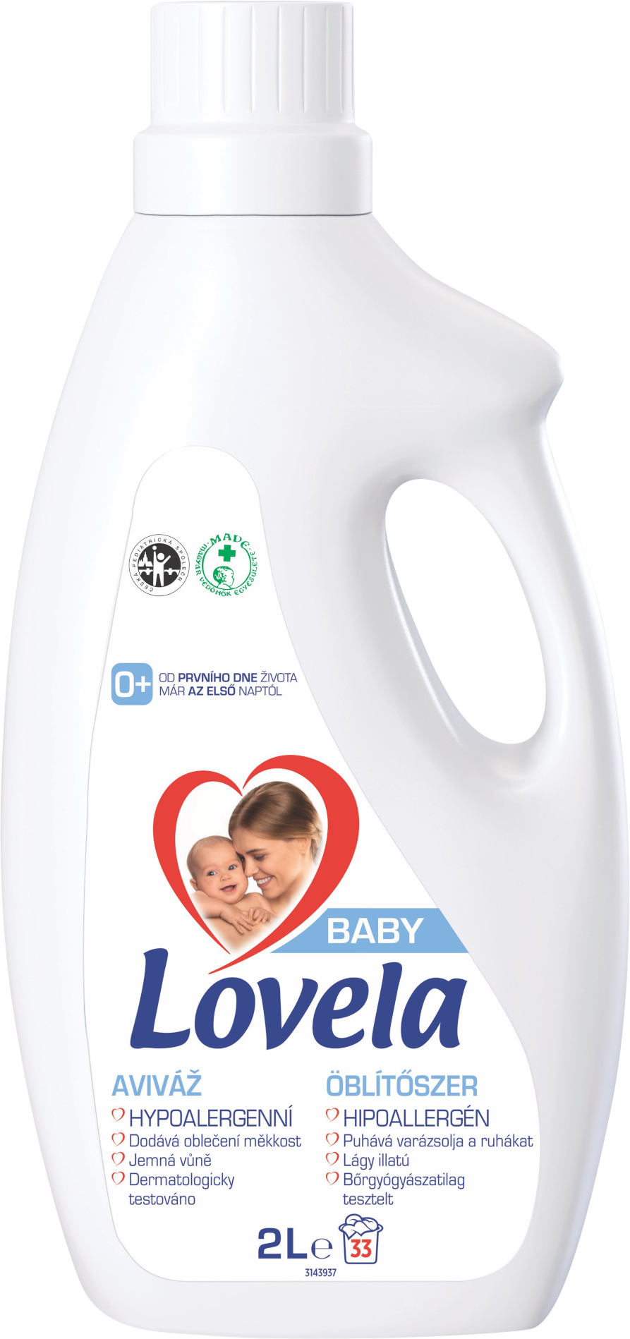 Lovela Baby Avivážny prípravok, 2 l
