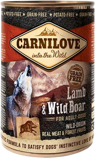 Carnilove Konzerva Wild Meat Lamb & Wild Boar 400 g
