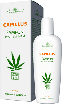 Cannaderm Capillus Šampón proti lupinám 150 ml