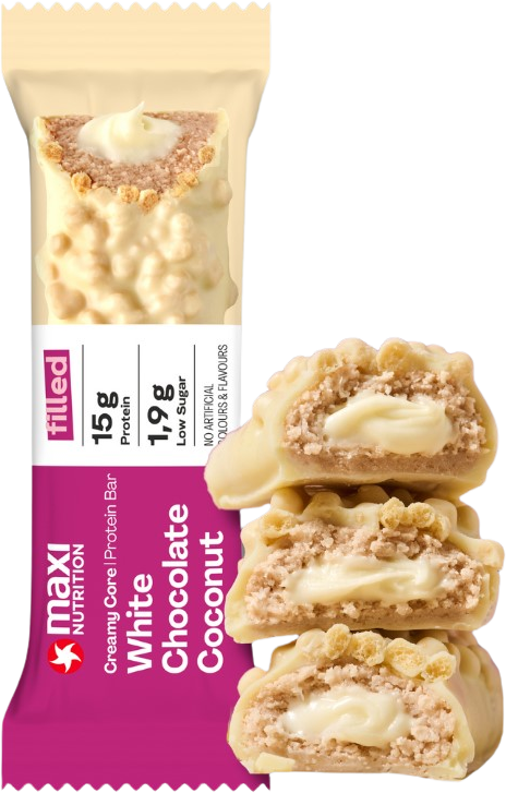 Maxi Nutrition Creamy Core Protein Bar white chocolate coconut 45 g