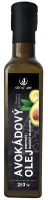 Allnature Avokádový olej 250 ml