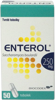 Enterol 250 mg, 50 kapsúl