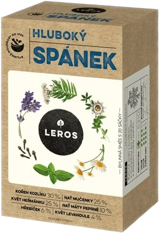 Leros Hlboký spánok čaj 20 x 1 g