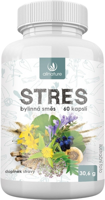 Allnature Stres bylinný extrakt 60 kapsúl