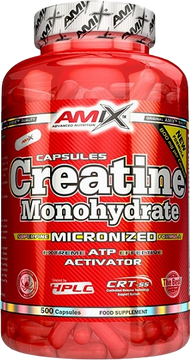 Amix Creatine monohydrate 800 mg, 500 kapsúl