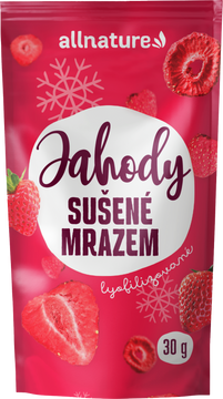 Allnature Jahody sušené mrazom 30 g