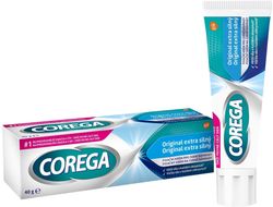 Corega Original Extra silný fixačný krém na zubné náhrady 40 g