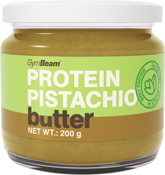 GymBeam Proteínové pistáciové maslo 200 g