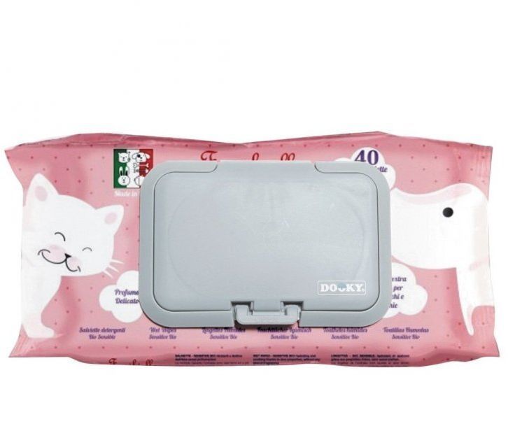 Dooky Uzatvorenie na zvlhčené utierky Grey Card